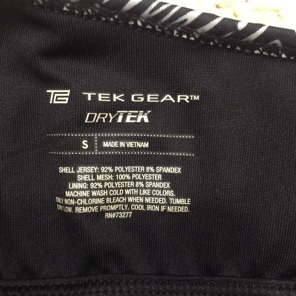 Tek Gear drytek racer back built in bra tank sz S - Picture 5 of 6